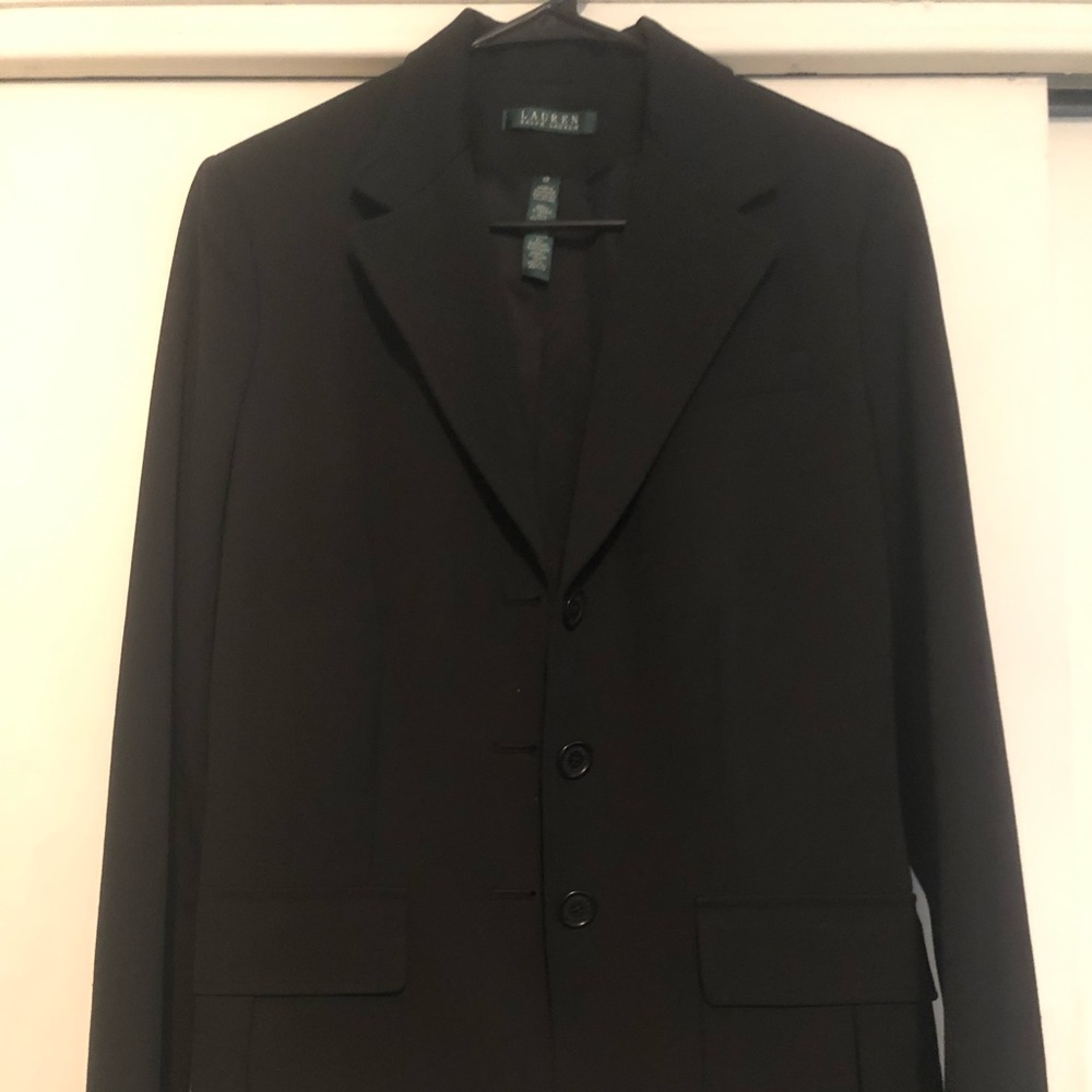 Lauren by Ralph Lauren black blazer